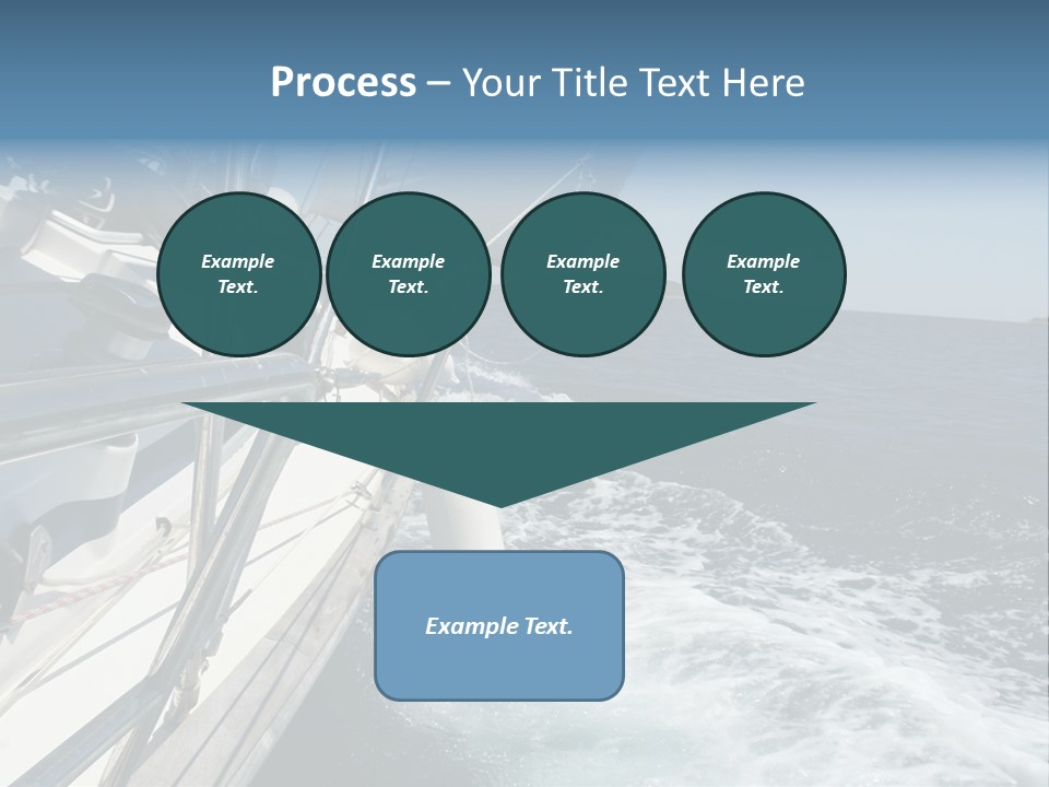 Vacation Maritime Navigation PowerPoint Template