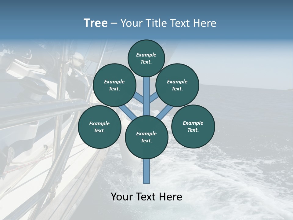 Vacation Maritime Navigation PowerPoint Template