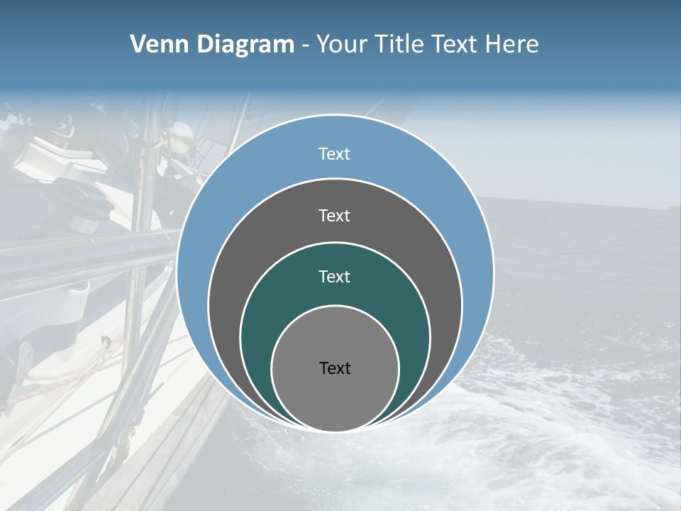 Vacation Maritime Navigation PowerPoint Template