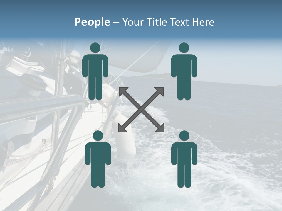 Vacation Maritime Navigation PowerPoint Template