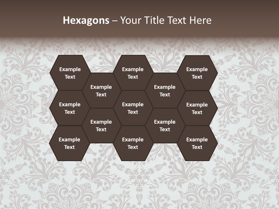 Curl Botanical Symbol PowerPoint Template