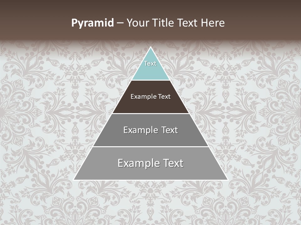 Curl Botanical Symbol PowerPoint Template