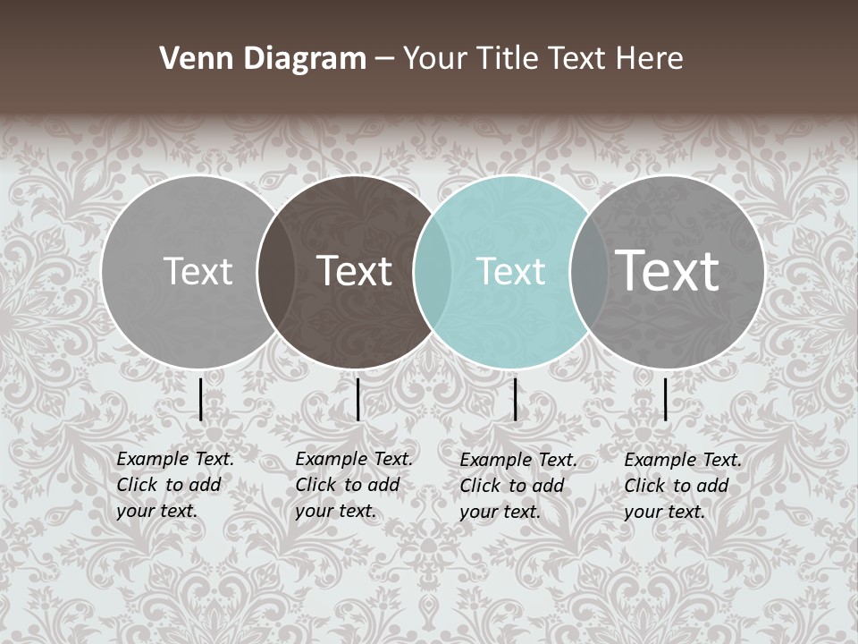 Curl Botanical Symbol PowerPoint Template
