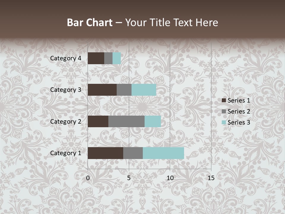 Curl Botanical Symbol PowerPoint Template
