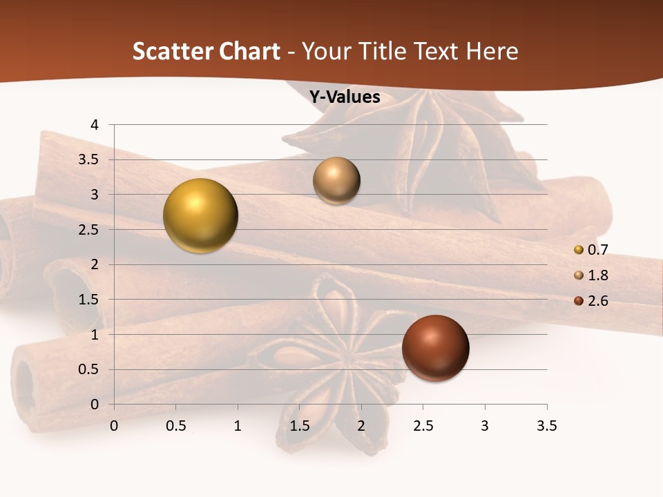 Food White Background Anise PowerPoint Template