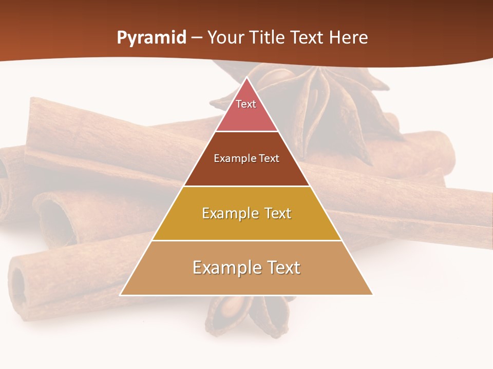 Food White Background Anise PowerPoint Template