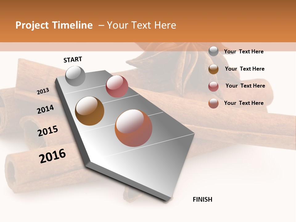 Bark Sweet Fruit PowerPoint Template