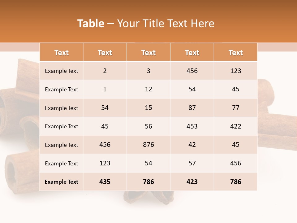 Bark Sweet Fruit PowerPoint Template