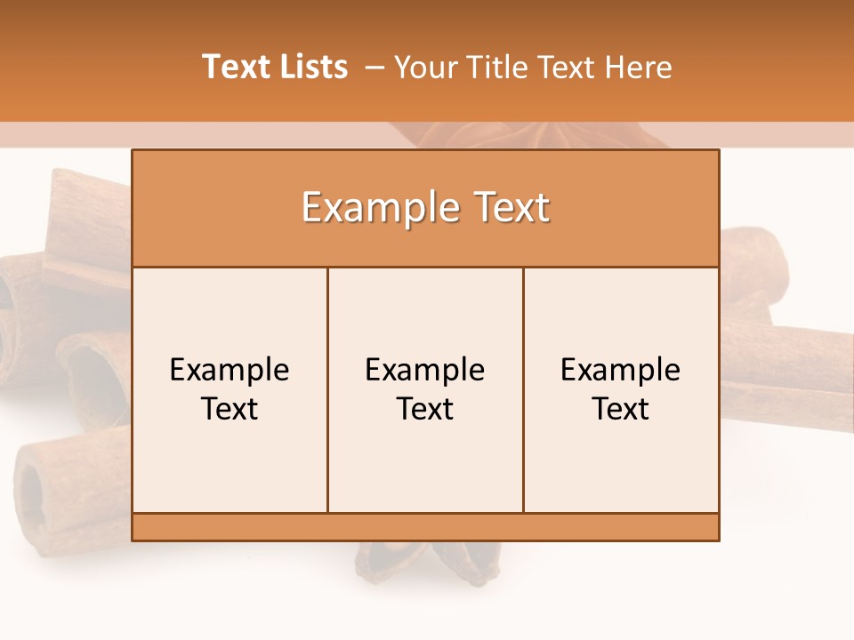Bark Sweet Fruit PowerPoint Template