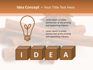 Bark Sweet Fruit PowerPoint Template