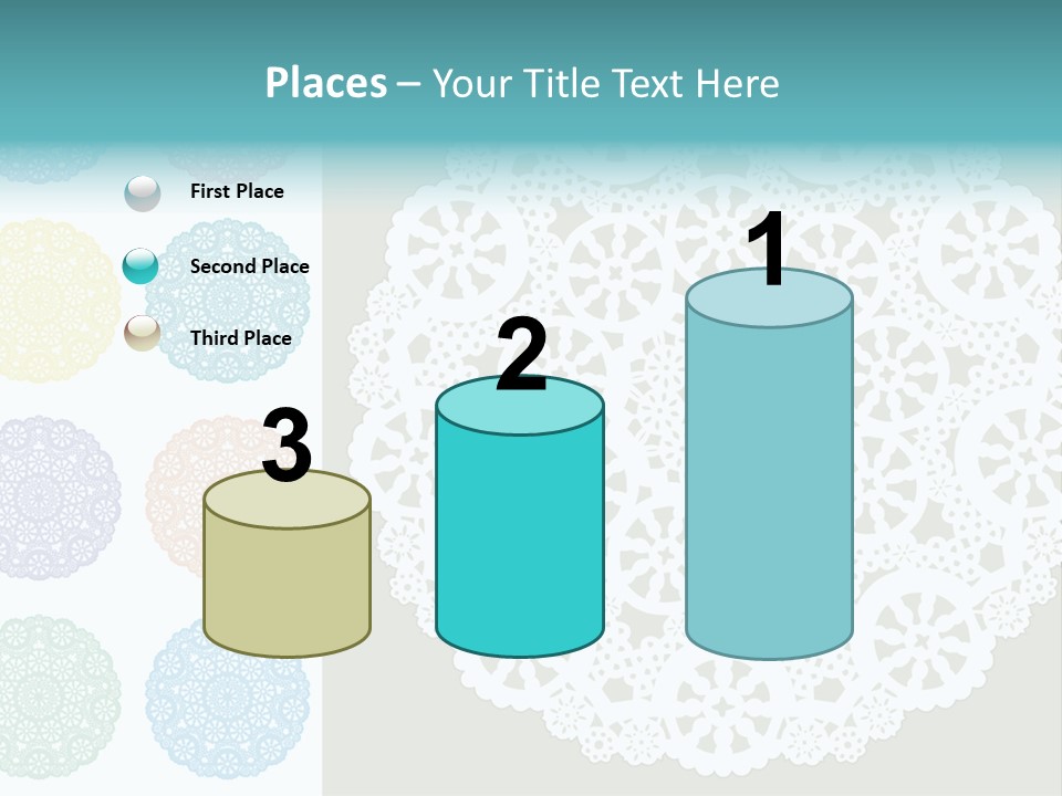 Lace Lace Vector Scrapbook Elements PowerPoint Template