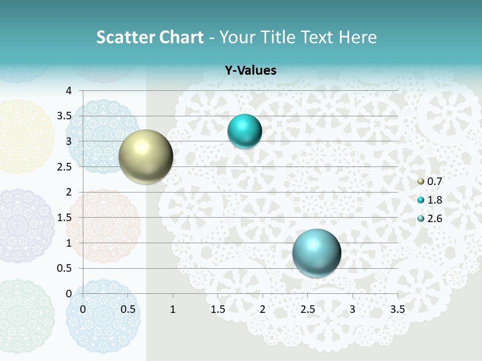 Lace Lace Vector Scrapbook Elements PowerPoint Template