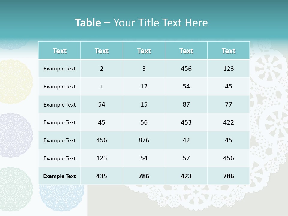 Lace Lace Vector Scrapbook Elements PowerPoint Template