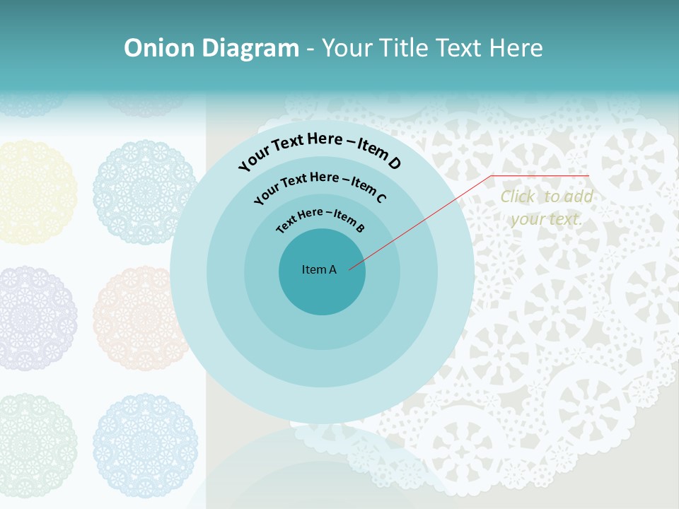 Lace Lace Vector Scrapbook Elements PowerPoint Template