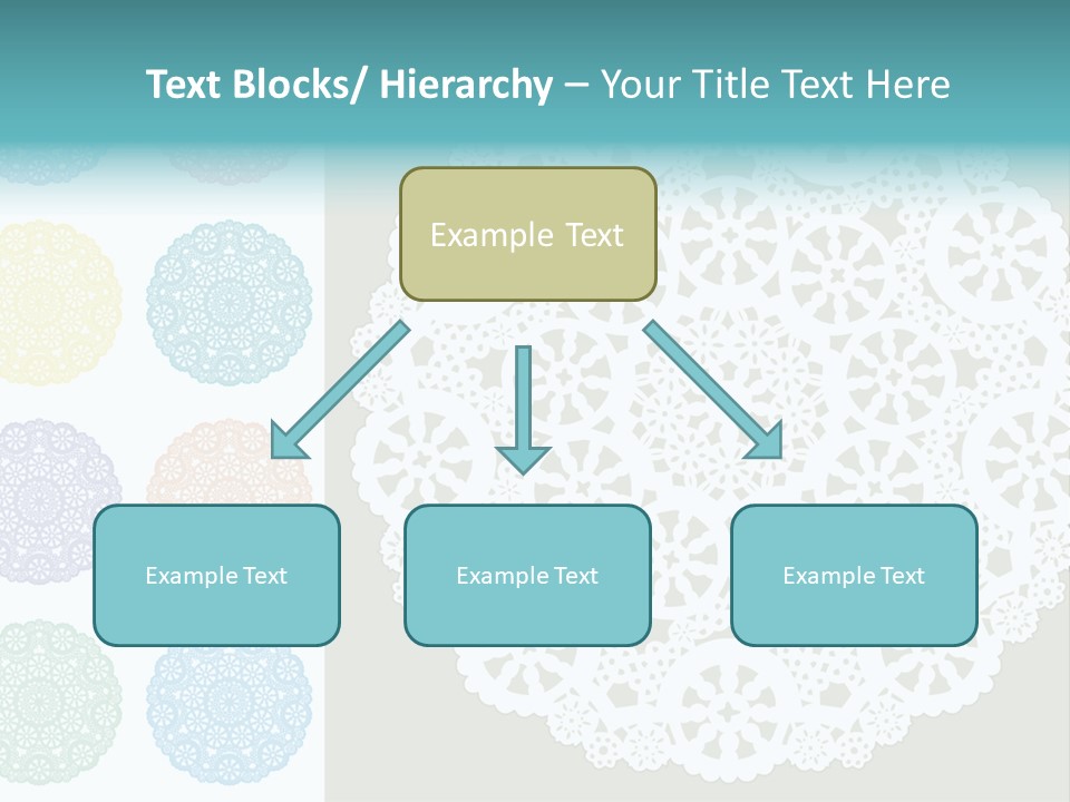 Lace Lace Vector Scrapbook Elements PowerPoint Template