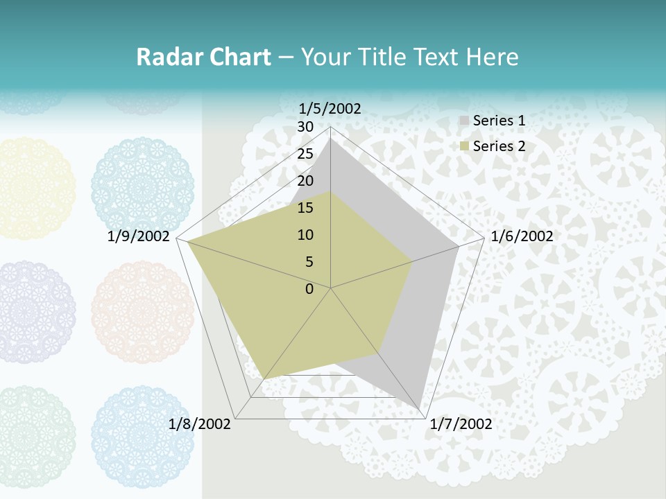Lace Lace Vector Scrapbook Elements PowerPoint Template