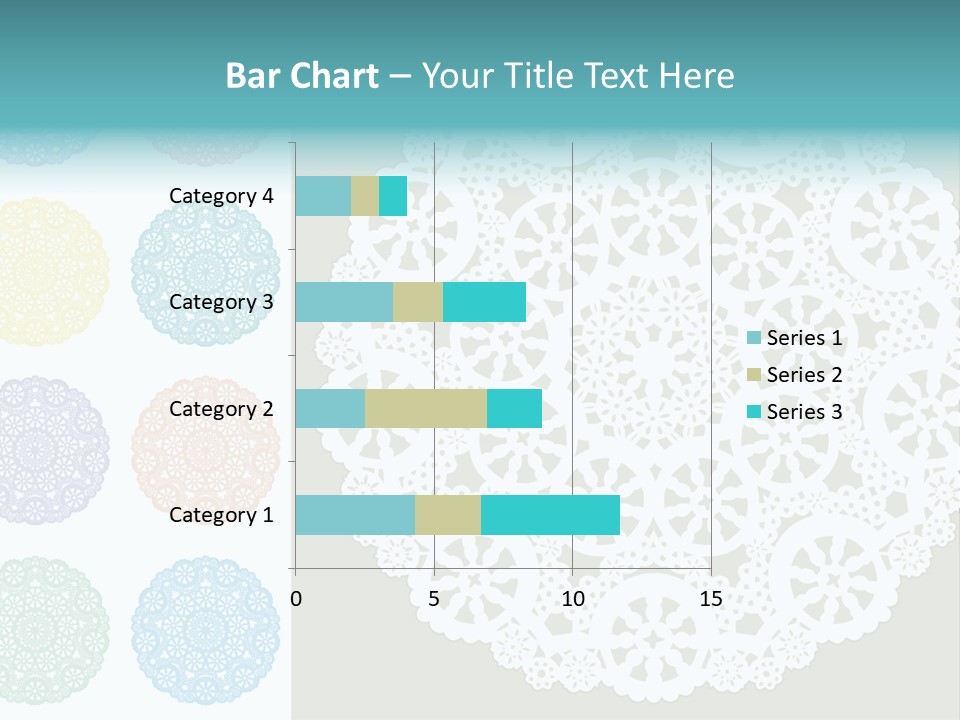 Lace Lace Vector Scrapbook Elements PowerPoint Template