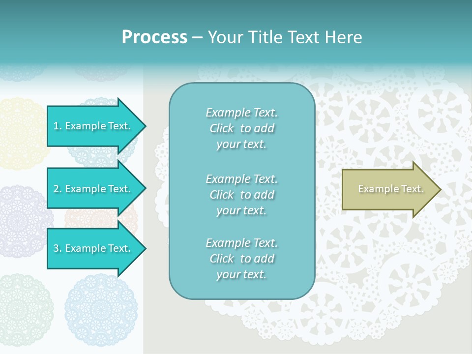 Lace Lace Vector Scrapbook Elements PowerPoint Template