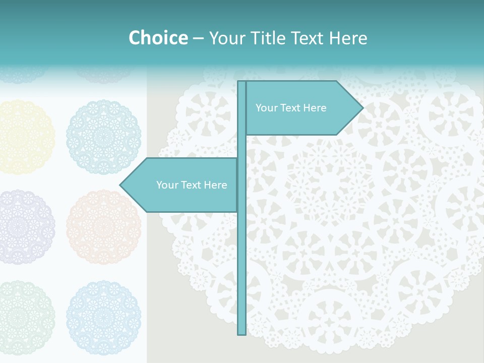 Lace Lace Vector Scrapbook Elements PowerPoint Template