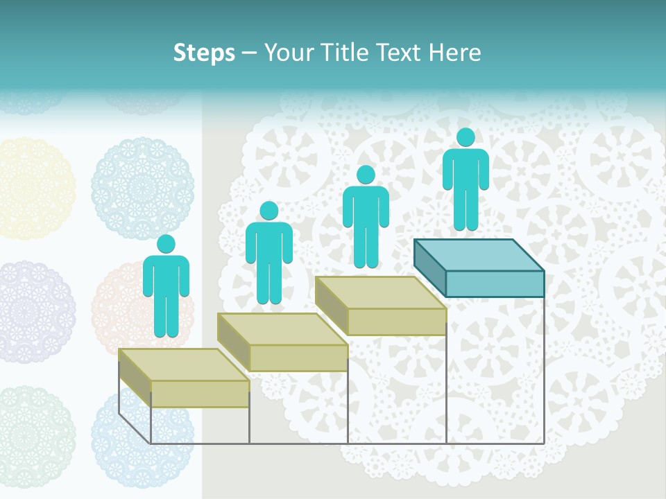 Lace Lace Vector Scrapbook Elements PowerPoint Template