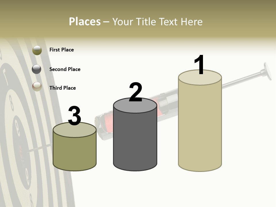 Hit Blood Syringe PowerPoint Template