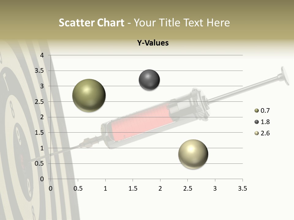 Hit Blood Syringe PowerPoint Template
