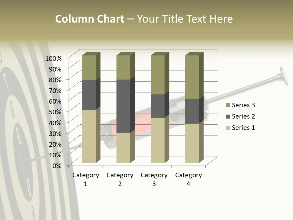 Hit Blood Syringe PowerPoint Template