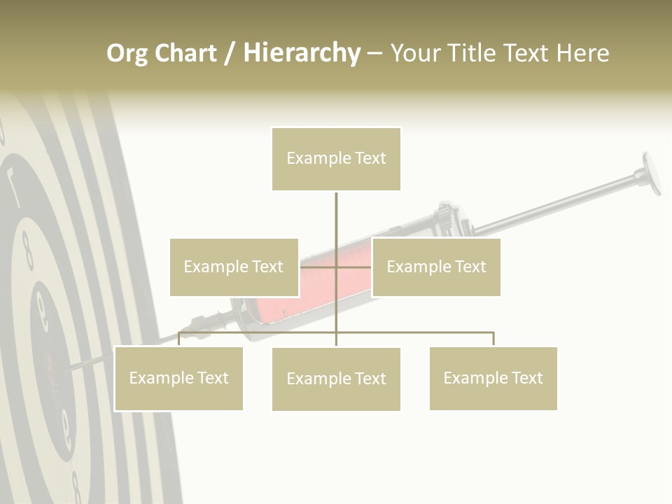 Hit Blood Syringe PowerPoint Template