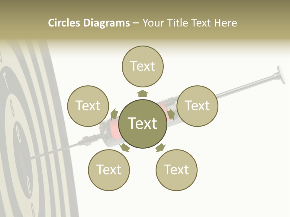 Hit Blood Syringe PowerPoint Template