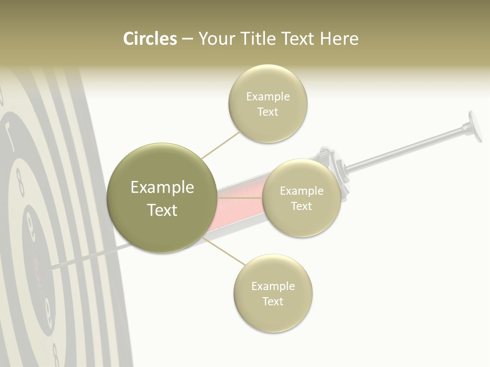 Hit Blood Syringe PowerPoint Template