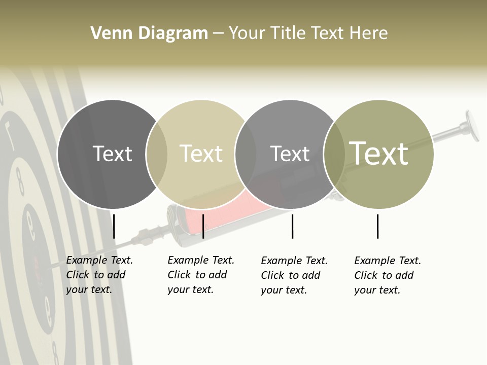 Hit Blood Syringe PowerPoint Template