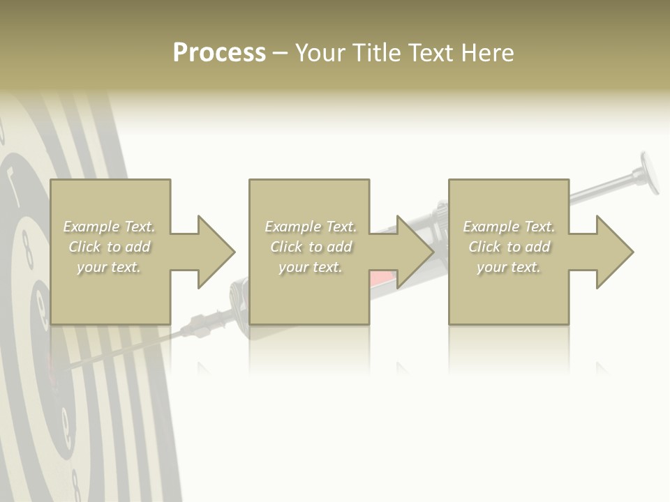 Hit Blood Syringe PowerPoint Template