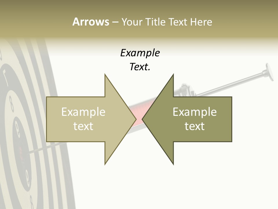 Hit Blood Syringe PowerPoint Template