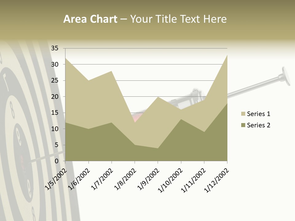 Hit Blood Syringe PowerPoint Template
