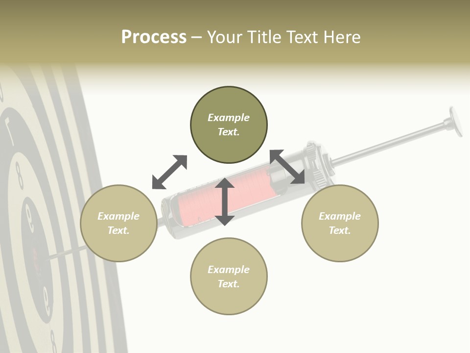 Hit Blood Syringe PowerPoint Template