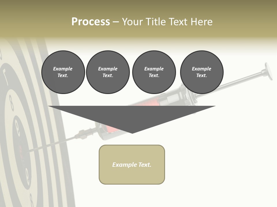 Hit Blood Syringe PowerPoint Template