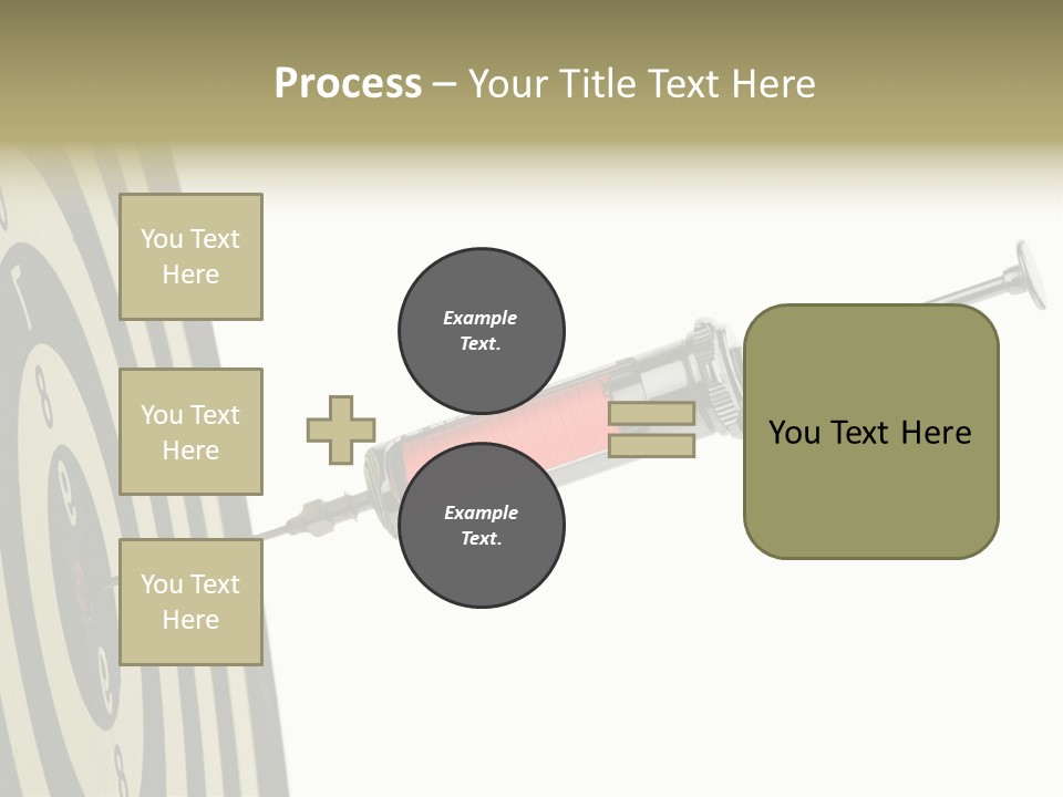 Hit Blood Syringe PowerPoint Template