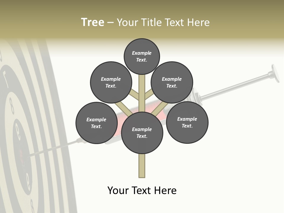 Hit Blood Syringe PowerPoint Template
