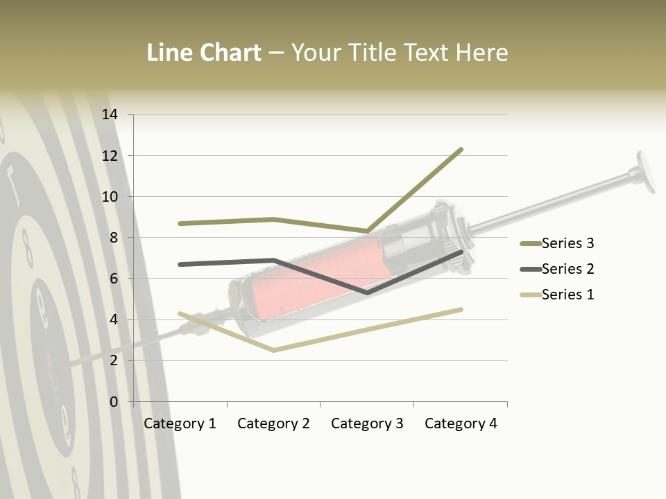 Hit Blood Syringe PowerPoint Template