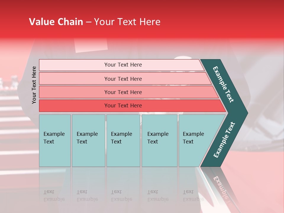 Wrench Job Red PowerPoint Template