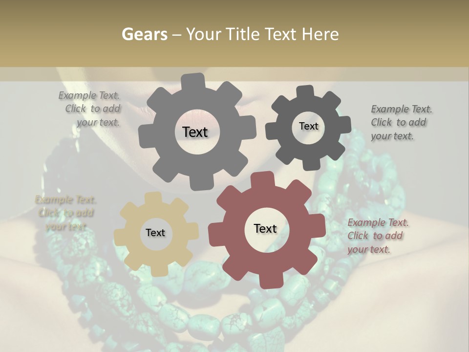 Eyes Eyeshadow Fierce PowerPoint Template