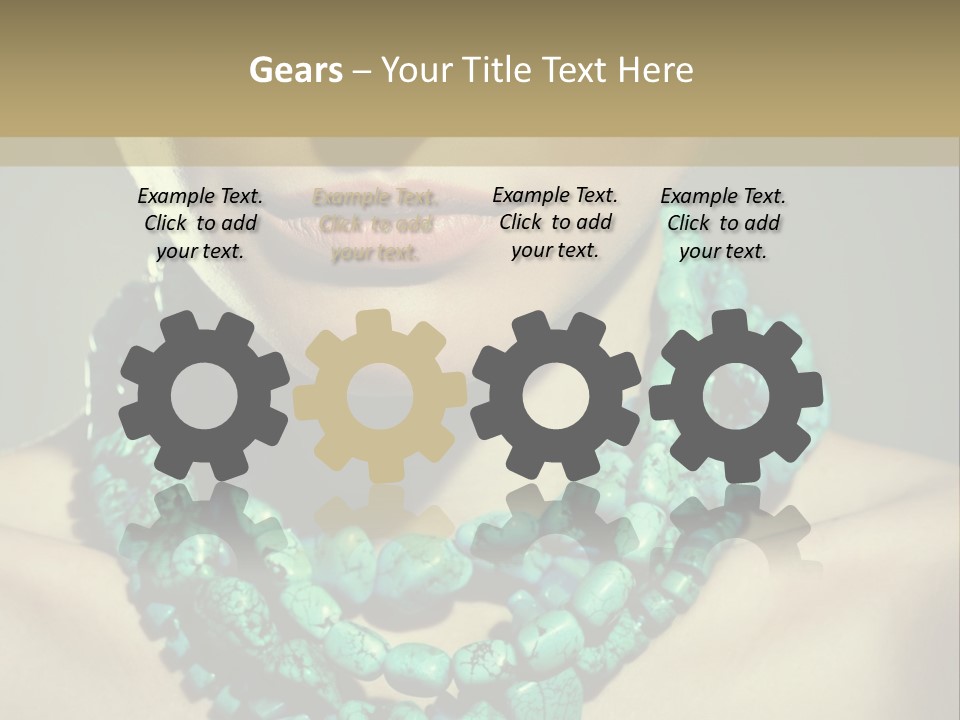 Eyes Eyeshadow Fierce PowerPoint Template