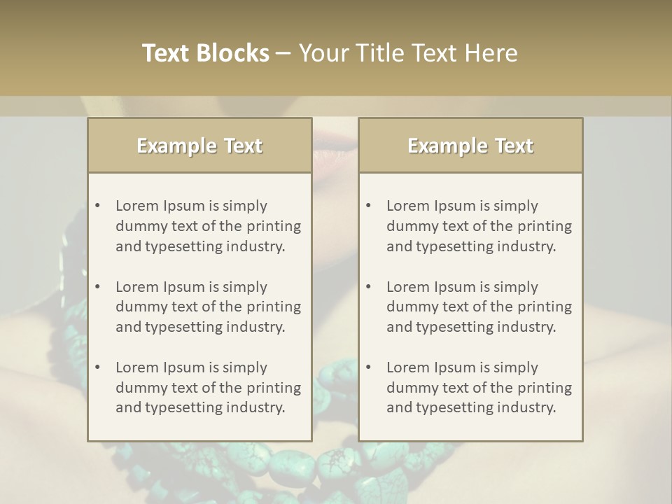 Eyes Eyeshadow Fierce PowerPoint Template