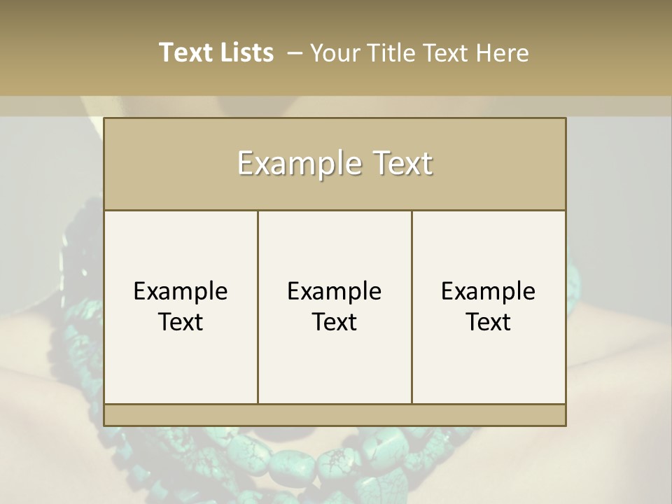 Eyes Eyeshadow Fierce PowerPoint Template