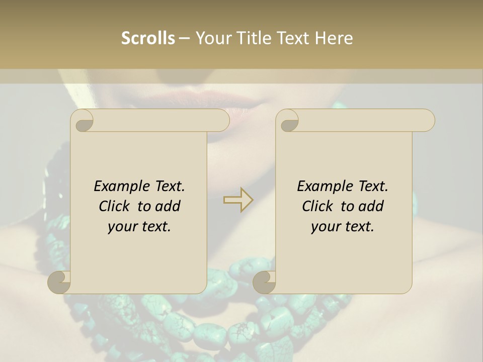 Eyes Eyeshadow Fierce PowerPoint Template
