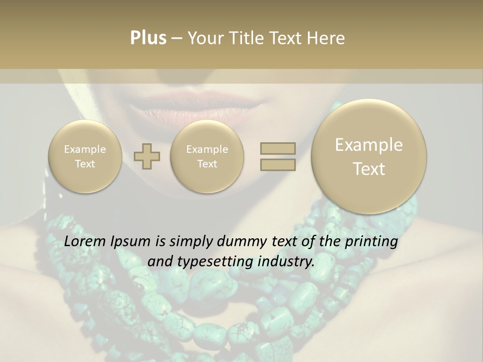 Eyes Eyeshadow Fierce PowerPoint Template