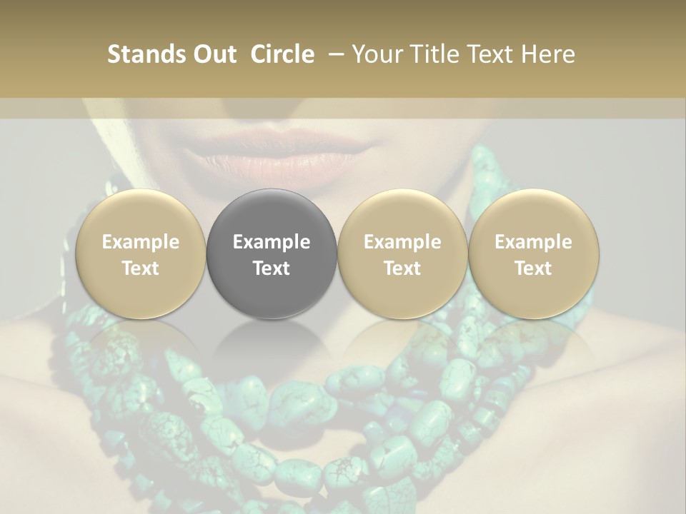 Eyes Eyeshadow Fierce PowerPoint Template