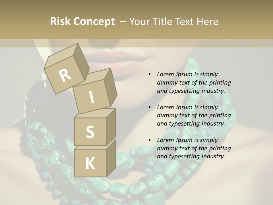 Eyes Eyeshadow Fierce PowerPoint Template