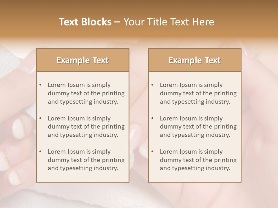 Lifestyle Relaxing Polish PowerPoint Template