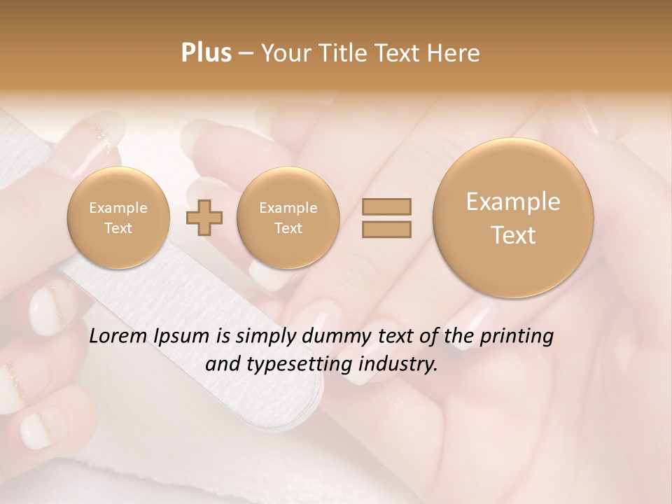 Lifestyle Relaxing Polish PowerPoint Template